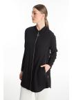  veste avec Fermeture éclair détaillée C-0130
