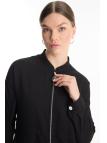  veste avec Fermeture éclair détaillée C-0130