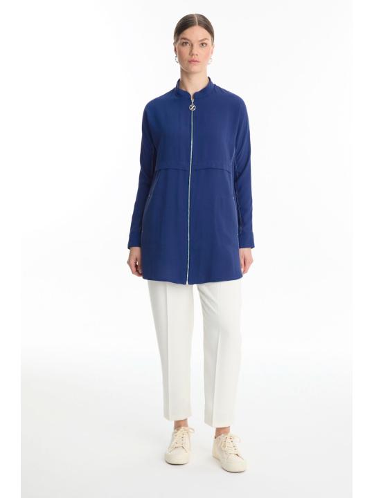 veste avec Fermeture éclair détaillée C-0130 veste avec Fermeture éclair détaillée C-0130