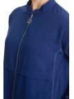 veste avec Fermeture éclair détaillée C-0130 veste avec Fermeture éclair détaillée C-0130