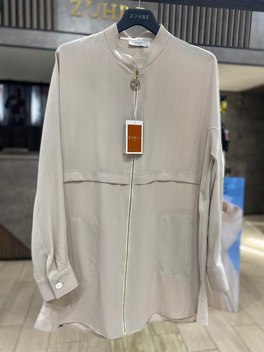 veste avec Fermeture éclair détaillée C-0130 veste avec Fermeture éclair détaillée C-0130