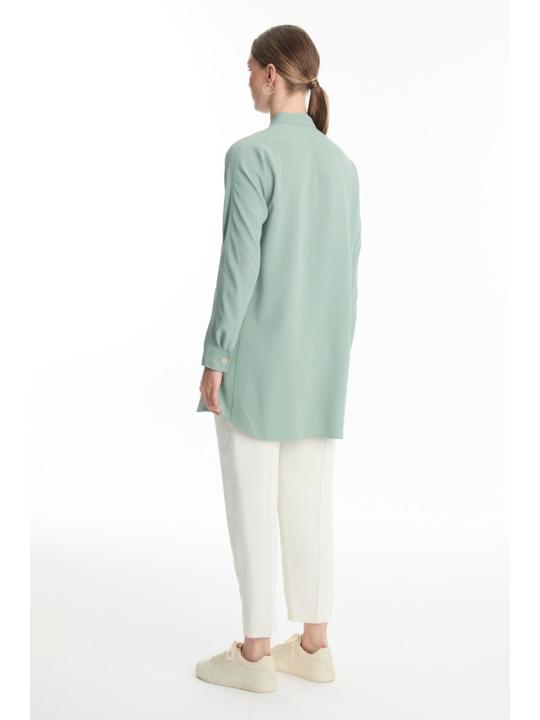 veste avec Fermeture éclair détaillée C-0130 veste avec Fermeture éclair détaillée C-0130