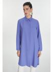Tunique avec  bouton caché  T-0767