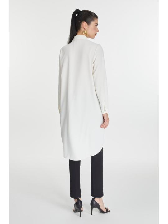 Tunique avec  bouton caché  T-0767