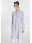 Tunique avec  bouton caché  T-0767