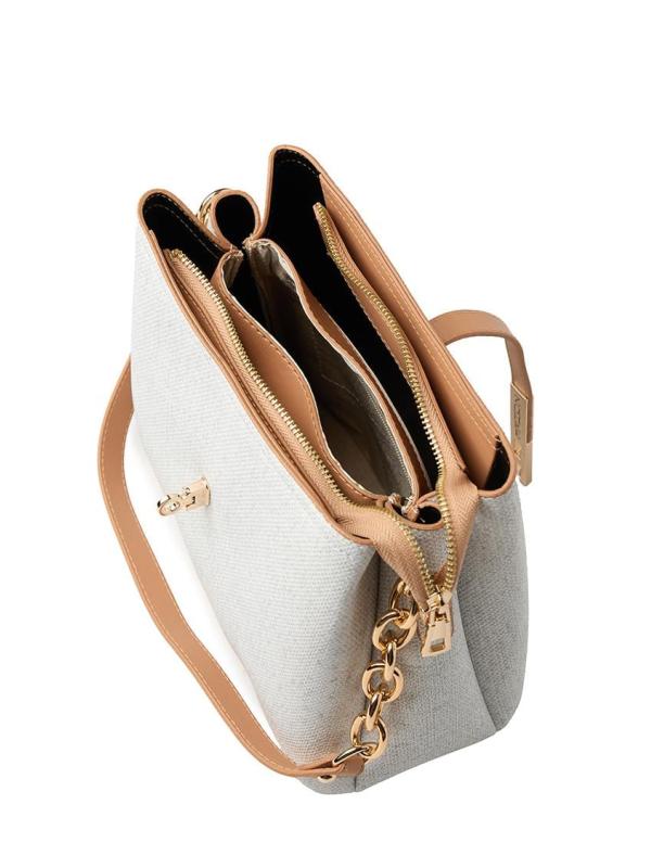Sac détaillé à bandoulière chaîne Z0512