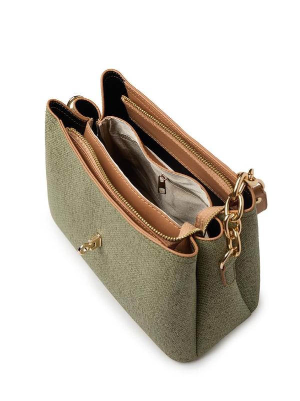 Sac détaillé à bandoulière chaîne Z0512