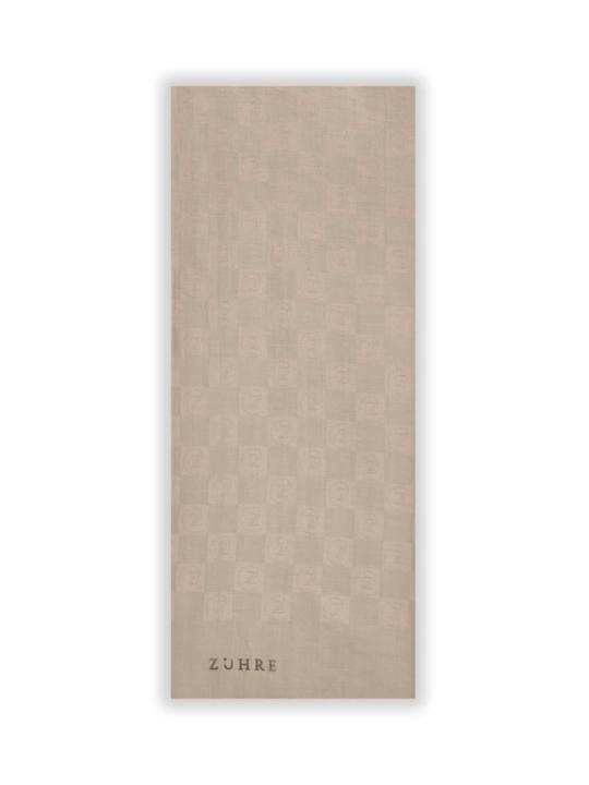 Monogramme à motifs tuile Dawn châle 0106