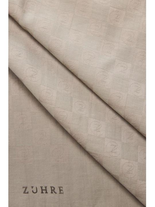 Monogramme à motifs tuile Dawn châle 0106
