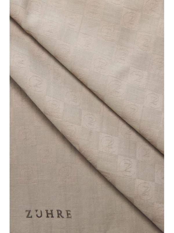 Monogramme à motifs tuile Dawn châle 0106