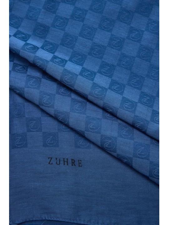 Monogramme à motifs tuile Dawn châle 0106
