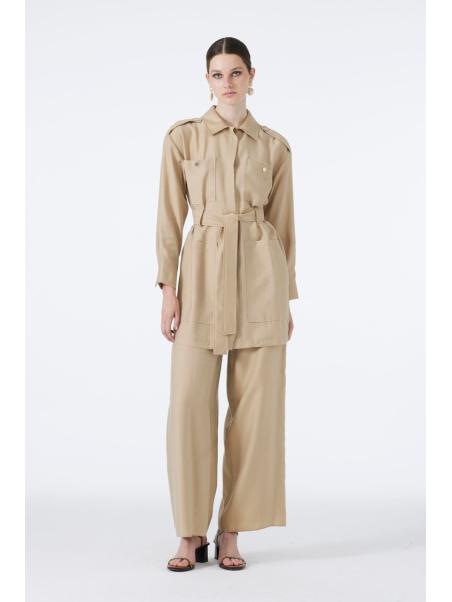 Ensemble detaillees avec poche ceinturee Tk-1260