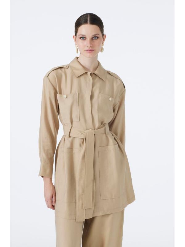 Ensemble detaillees avec poche ceinturee Tk-1260