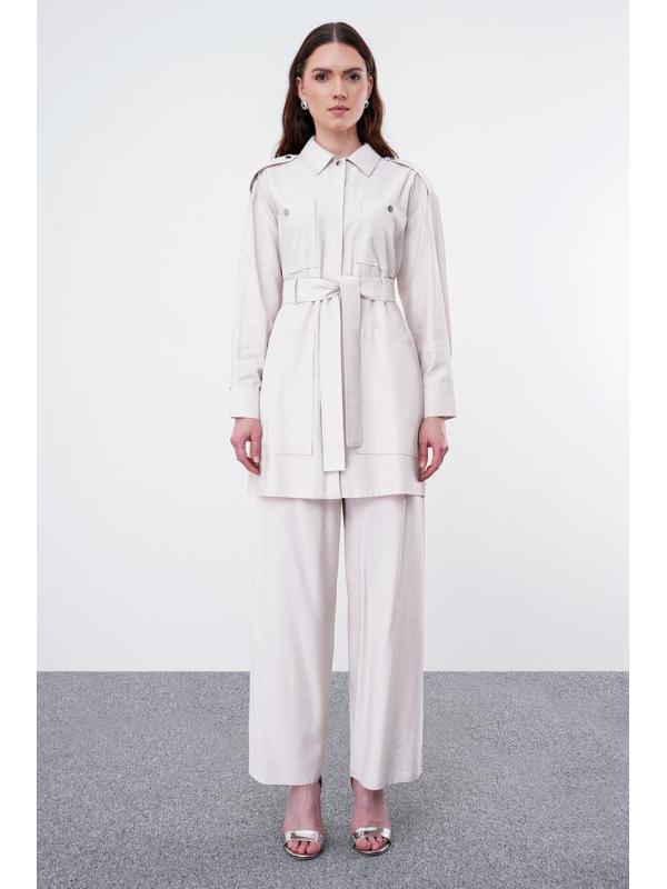 Ensemble detaillees avec poche ceinturee Tk-1260