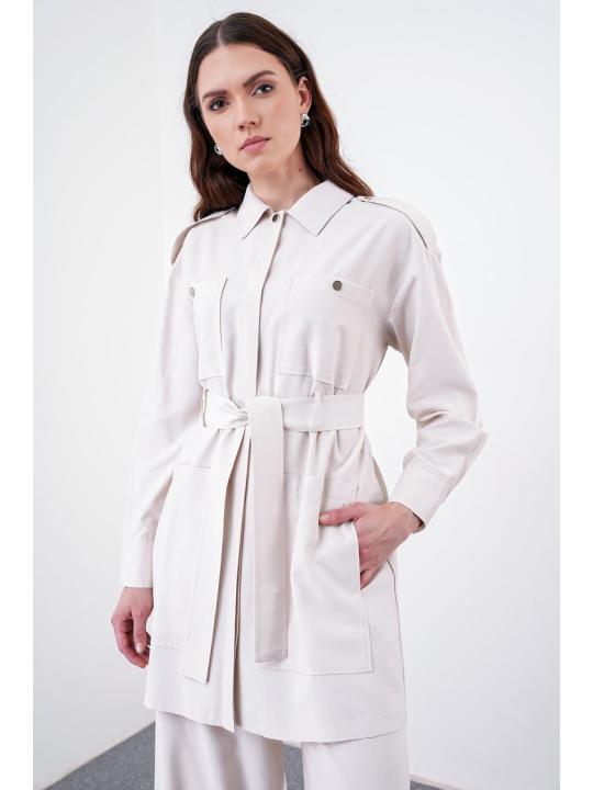 Ensemble detaillees avec poche ceinturee Tk-1260