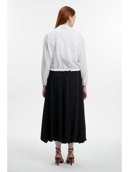 Veste jupe Écru/Noir Double Set TK-1616