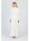 Veste et jupe à manches en dentelle Ensemble deux pièces/ TK-1529