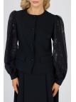 Veste et jupe à manches en dentelle Ensemble deux pièces/ TK-1529
