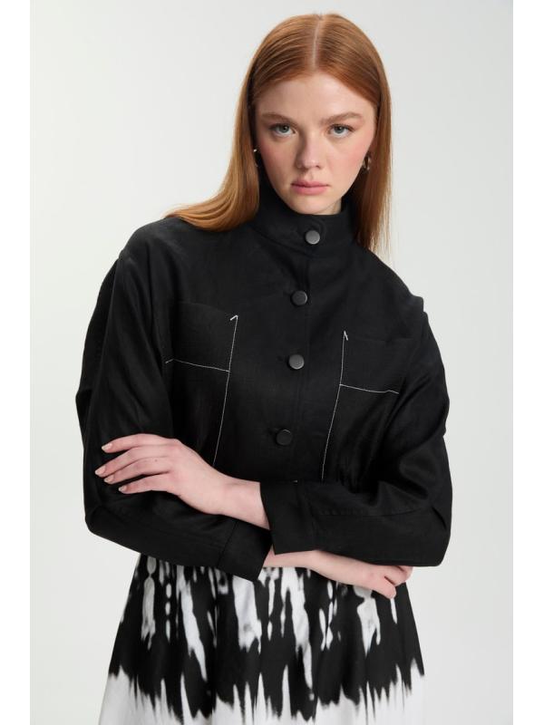 Jupe à motifs et veste deux pièces TK-1595.