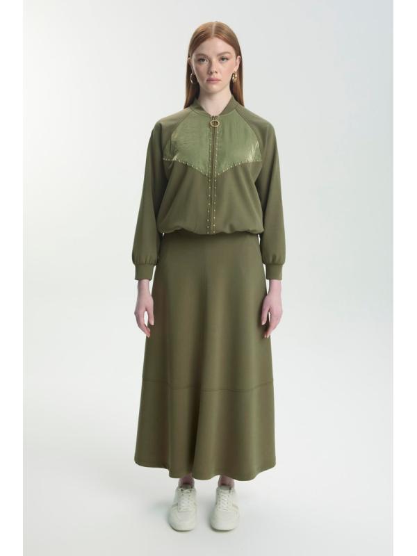 Ensemble de deux pièces à fermeture éclair TK-1474