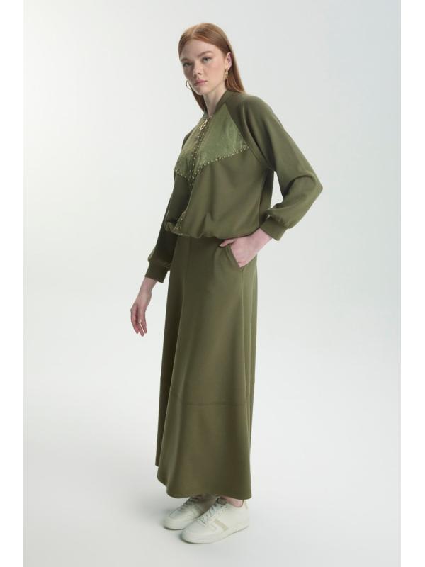 Ensemble de deux pièces à fermeture éclair TK-1474
