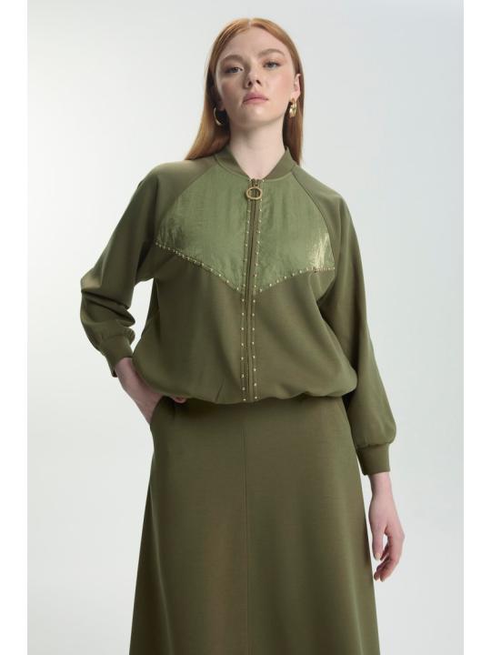 Ensemble de deux pièces à fermeture éclair TK-1474