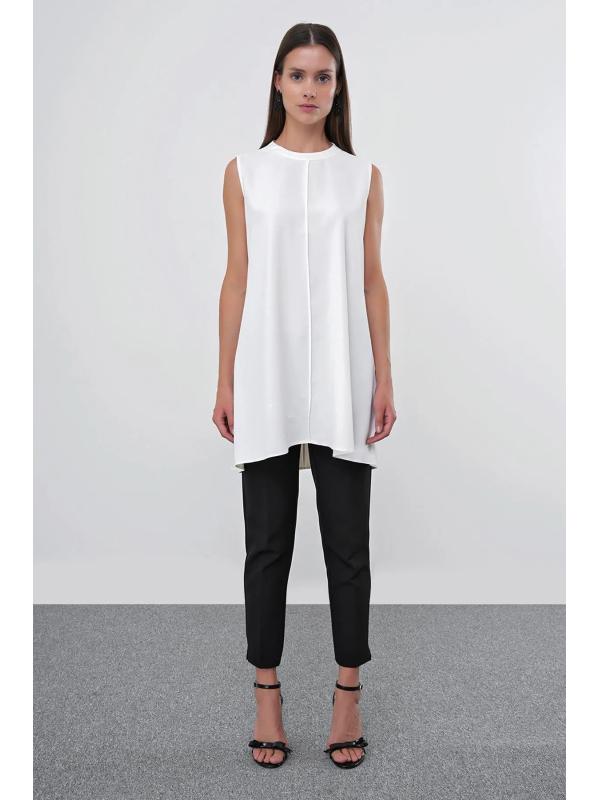 Sous-vêtement sans manches à col rond I-0007 