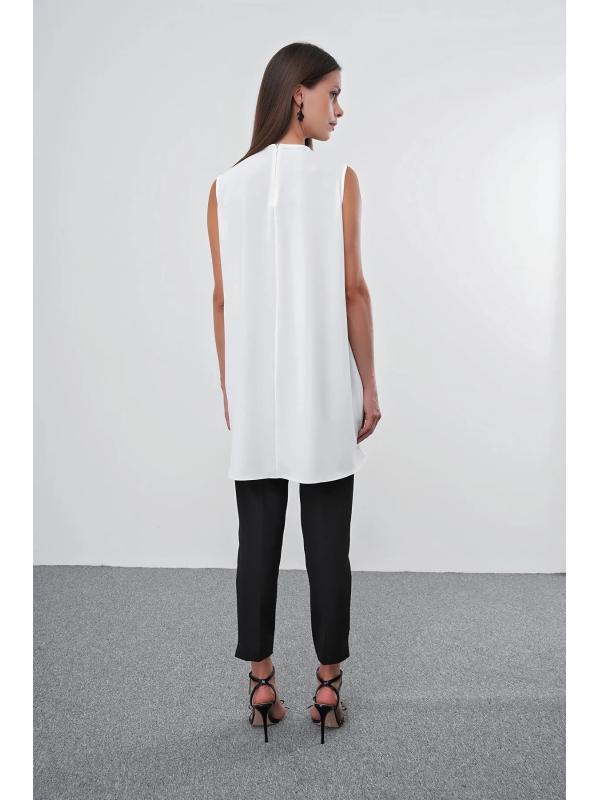 Sous-vêtement sans manches à col rond I-0007 