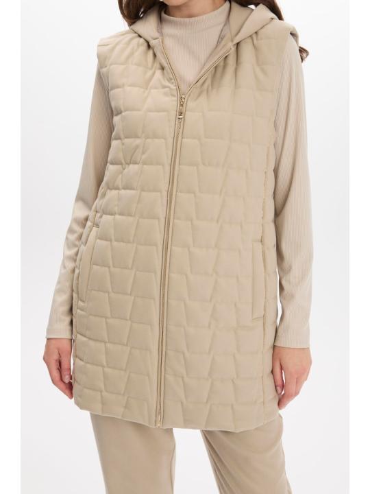 Gilet à motifs matelassés TK-1347