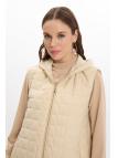 Gilet à motifs matelassés TK-1347 Gilet à motifs matelassés TK-1347