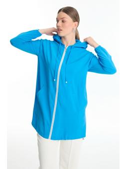 Veste à capuche zippée  C-0122
