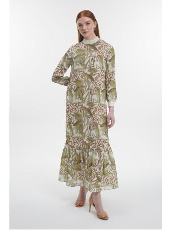 Robe à col roulé à motifs E-0519