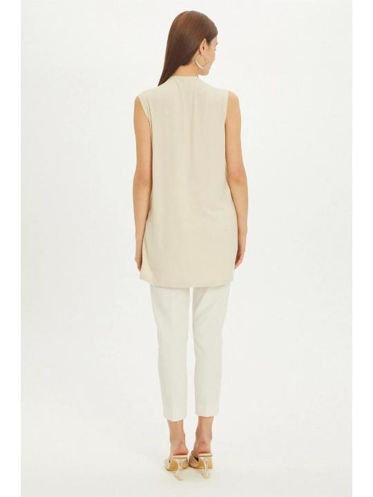 Sous-vêtements sans manches à col rond I-0002