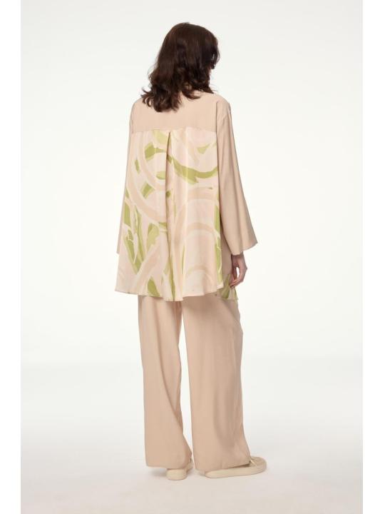 Ensemble deux pièces zippé à coupe décontractée TK-1464 Ensemble deux pièces zippé à coupe décontractée TK-1464