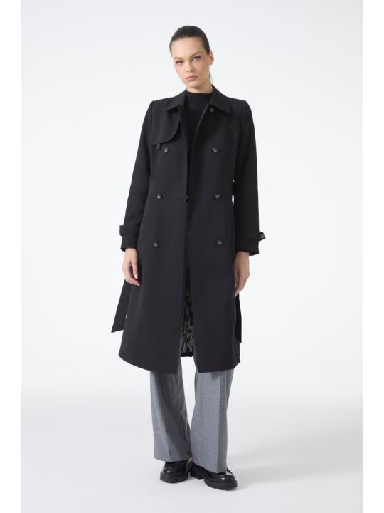 Trench-coat  à col chemise 13751 Trench-coat  à col chemise 13751