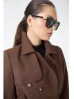 Trench-coat  à col chemise 13751 Trench-coat  à col chemise 13751