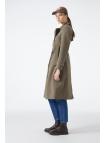 Trench-coat  à col chemise 13751 Trench-coat  à col chemise 13751