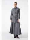 Veste détaillée ceinturée  C-0158