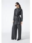 Ensemble deux pièces veste et pantalon ceinturés   TK-1718 Ensemble deux pièces veste et pantalon ceinturés   TK-1718