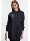Veste zippée à motifs C-0141. Veste zippée à motifs C-0141.