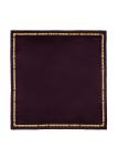 Foulard en soie sergé détaillé V22 0104 Foulard en soie sergé détaillé V22 0104