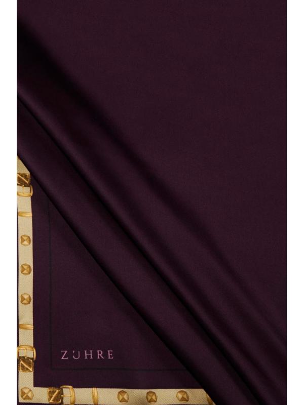 Foulard en soie sergé détaillé V22 0104