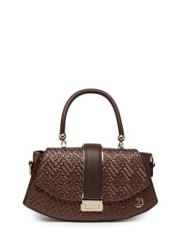 Sac détaillé en tricot gaufré Z0042
