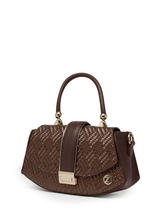 Sac détaillé en tricot gaufré Z0042 Sac détaillé en tricot gaufré Z0042