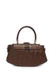 Sac détaillé en tricot gaufré Z0042 Sac détaillé en tricot gaufré Z0042