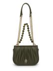 Sac à main et à bandoulière  avec bandoulière en chaîne et détail de perle Z0030 Sac à main et à bandoulière  avec bandoulière en chaîne et détail de perle Z0030
