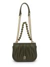 Sac à main et à bandoulière  avec bandoulière en chaîne et détail de perle Z0030