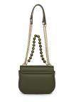 Sac à main et à bandoulière  avec bandoulière en chaîne et détail de perle Z0030 Sac à main et à bandoulière  avec bandoulière en chaîne et détail de perle Z0030