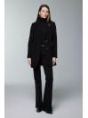 Veste à double boutonnage ceinturée C-0170
