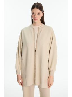 Fermeture éclair pierre détaillée veste pantalon double costume TK-1714